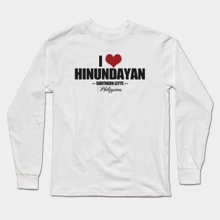 I Love Hinundayan, Southern Leyte Long Sleeve T-Shirt